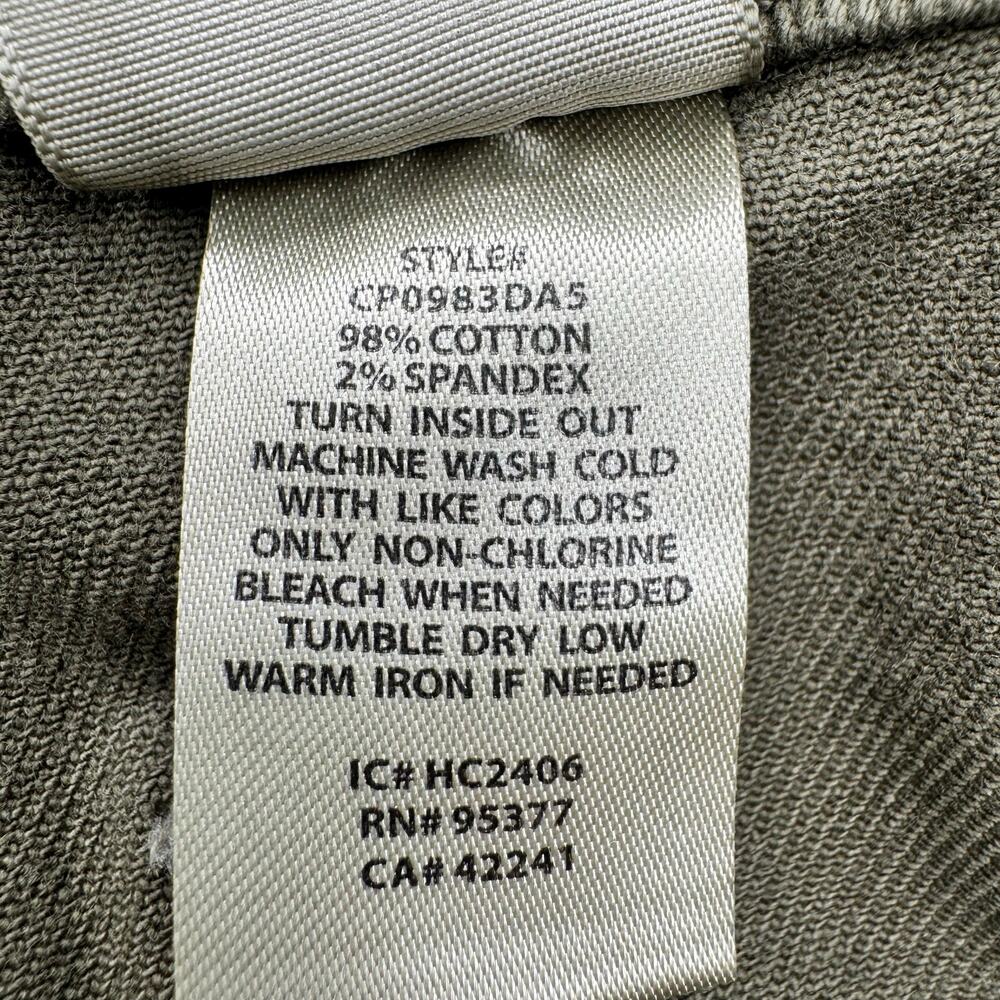 NWOT Sanctuary Denim The Marine Wide Leg Crop Jeans 29 Army Green Patch Pocket - Picture 15 of 16